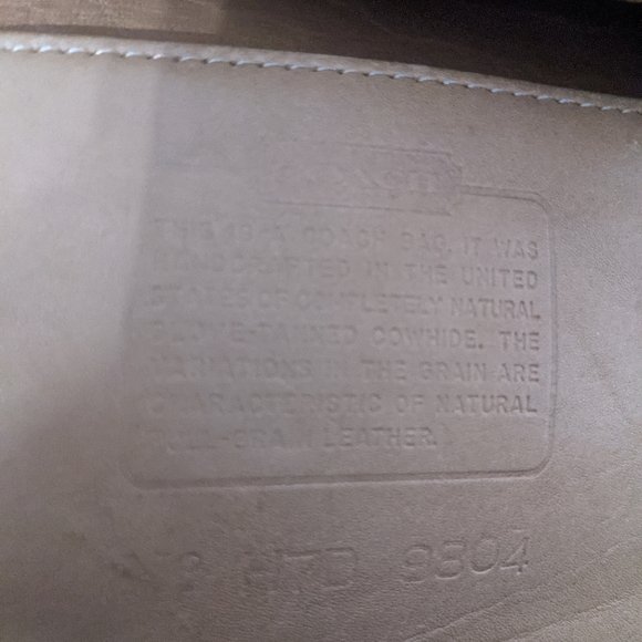 Vintage Coach Equestrian Drawstring Bucket - Picture 9 of 10